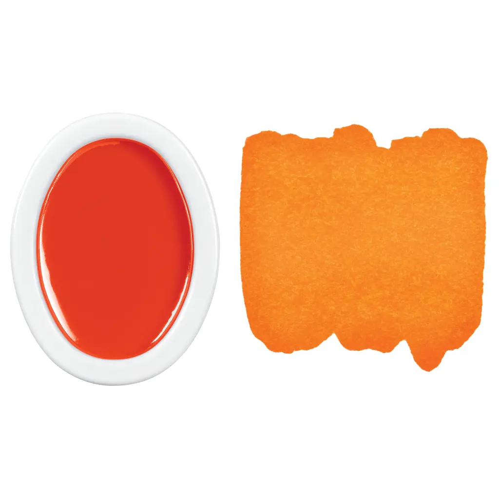 Prang Watercolour Oval Paint Set Refills - 12 Pack (Orange)